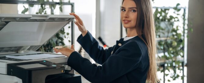What capabilities does the Konica Minolta bizhub C751i provide?