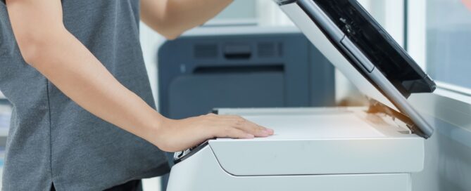photocopying and printing machines